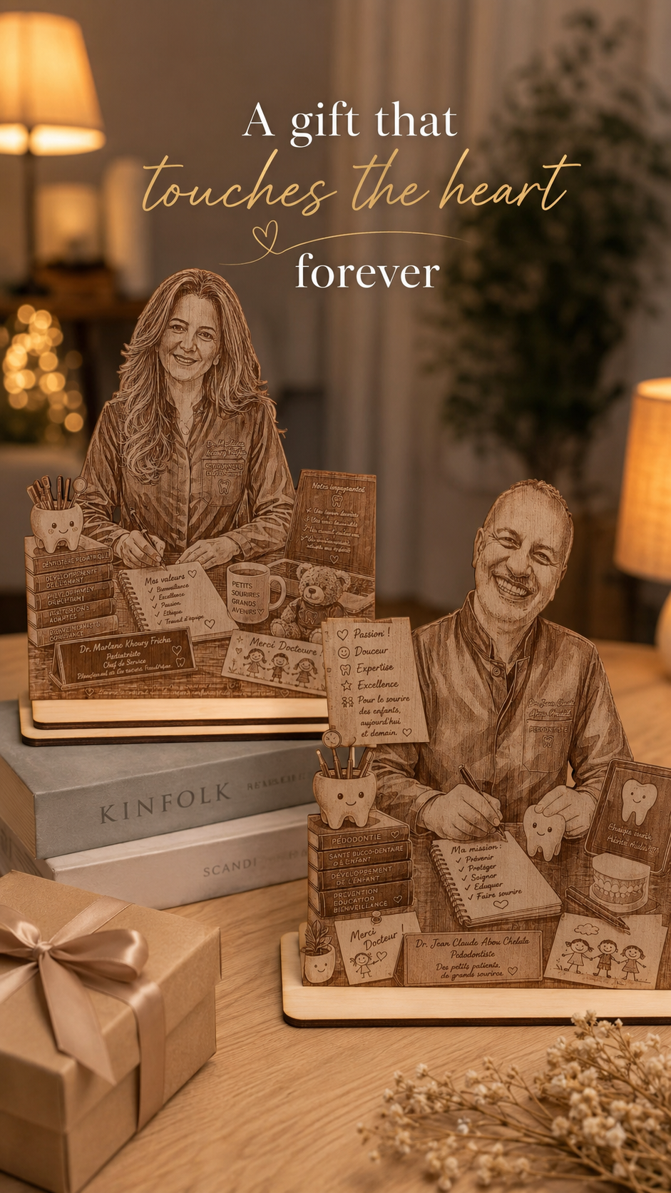 Personalized Profession Photo Cutout – Custom Wooden Gift