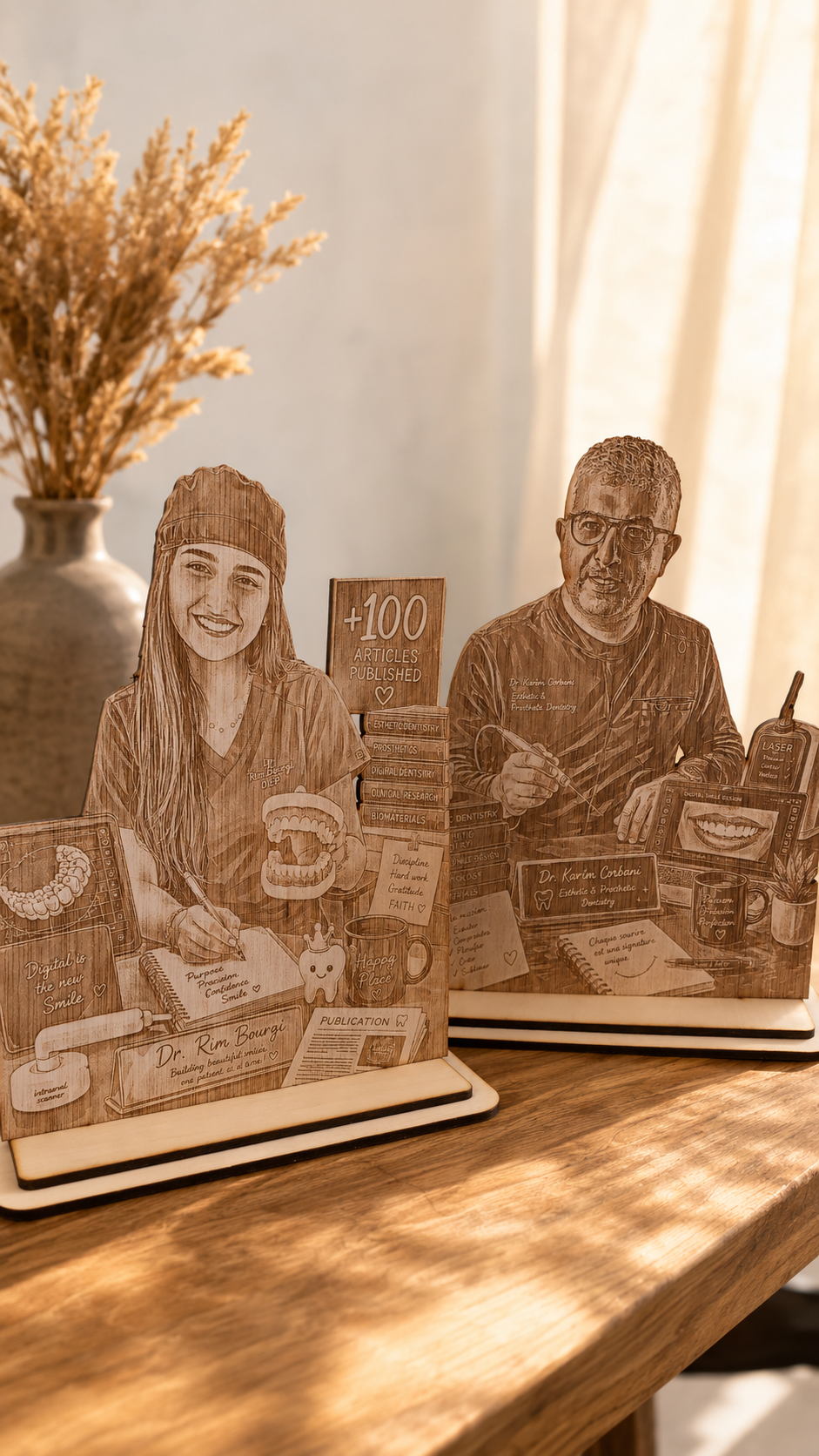 Personalized Profession Photo Cutout – Custom Wooden Gift